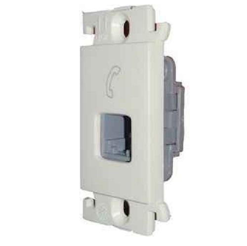 Mylinc legrand RJ 11 Telephone Socket , 1 Module  - White