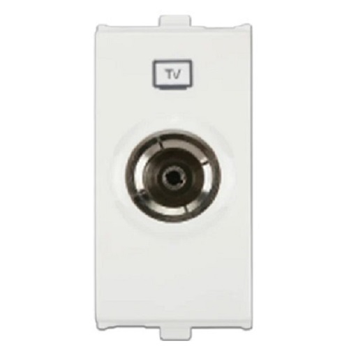 Anchor Penta TV Socket outlet, 1 Module- white