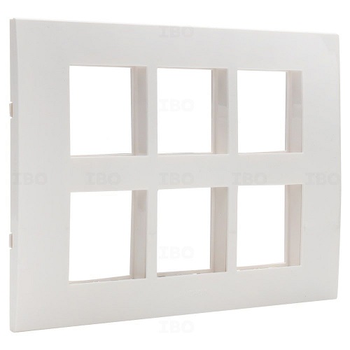 Anchor Penta 12 Module Plate (Regular) - White