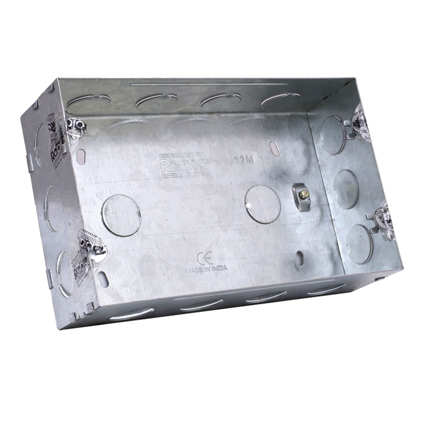 12 Modular Conceled Metal Box (Light)