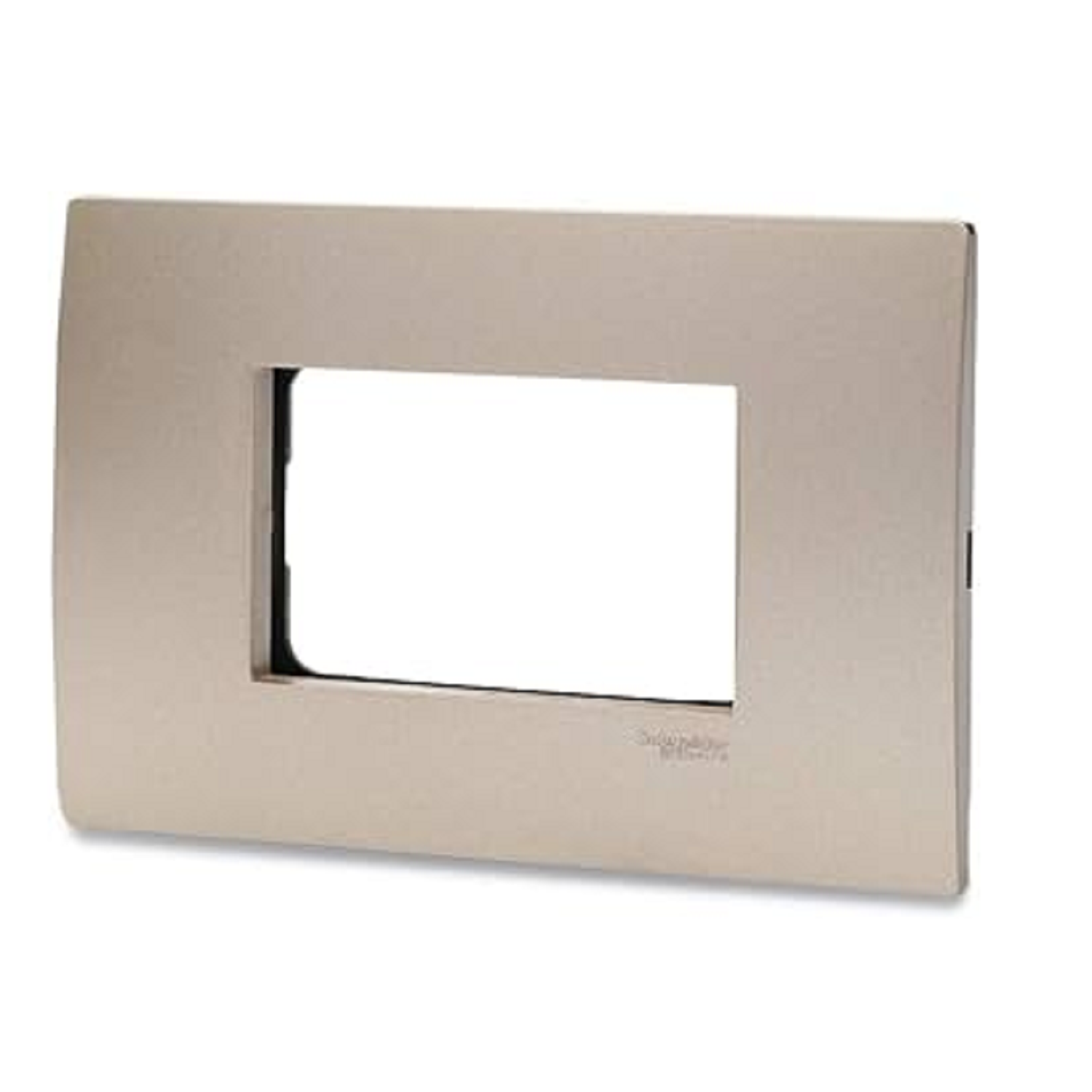 Opale 3 M Grid With 3 M Cover Plate - Matt Gold (Schneider)