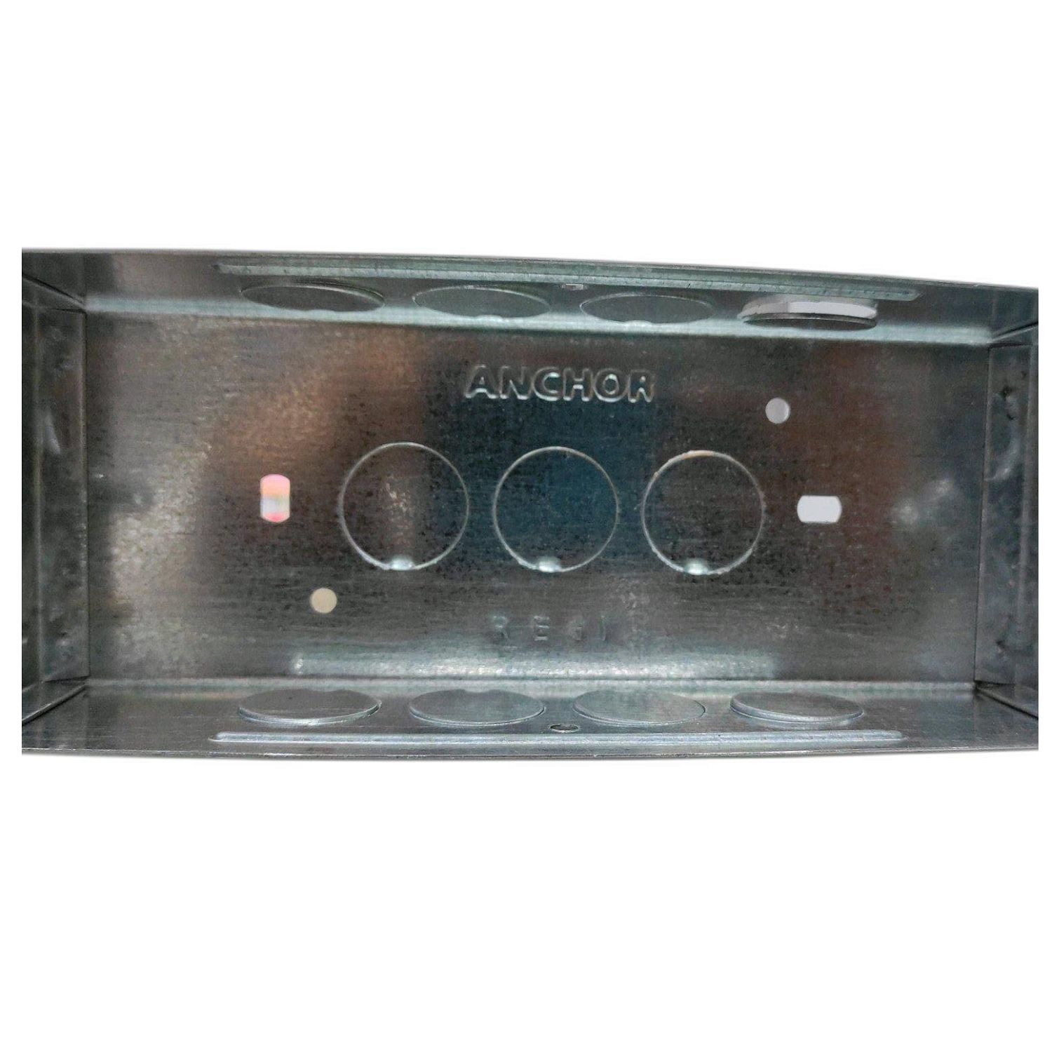 Anchor 6 Modular Conceled Metal Box (Light)