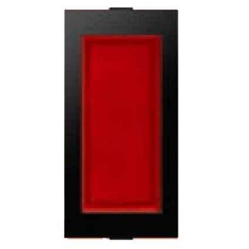 Neon Indicator Red ,1Module , Anchor Ziva - Black