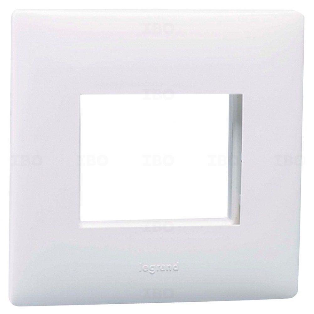Legrand Mylinc 2 Modular Cover Plate With Base Frame -White