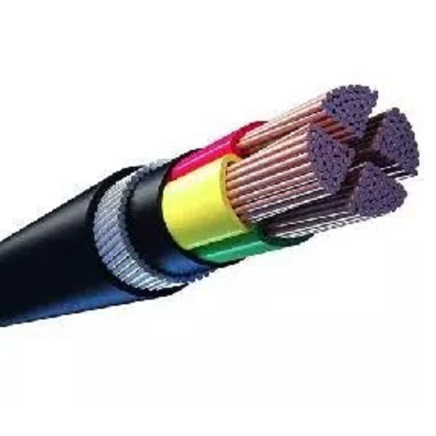 4.0 Sqmm Polycab Aluminium Armoured Cable (11 KV) For Domestic 38 Industrial Use Round Shape