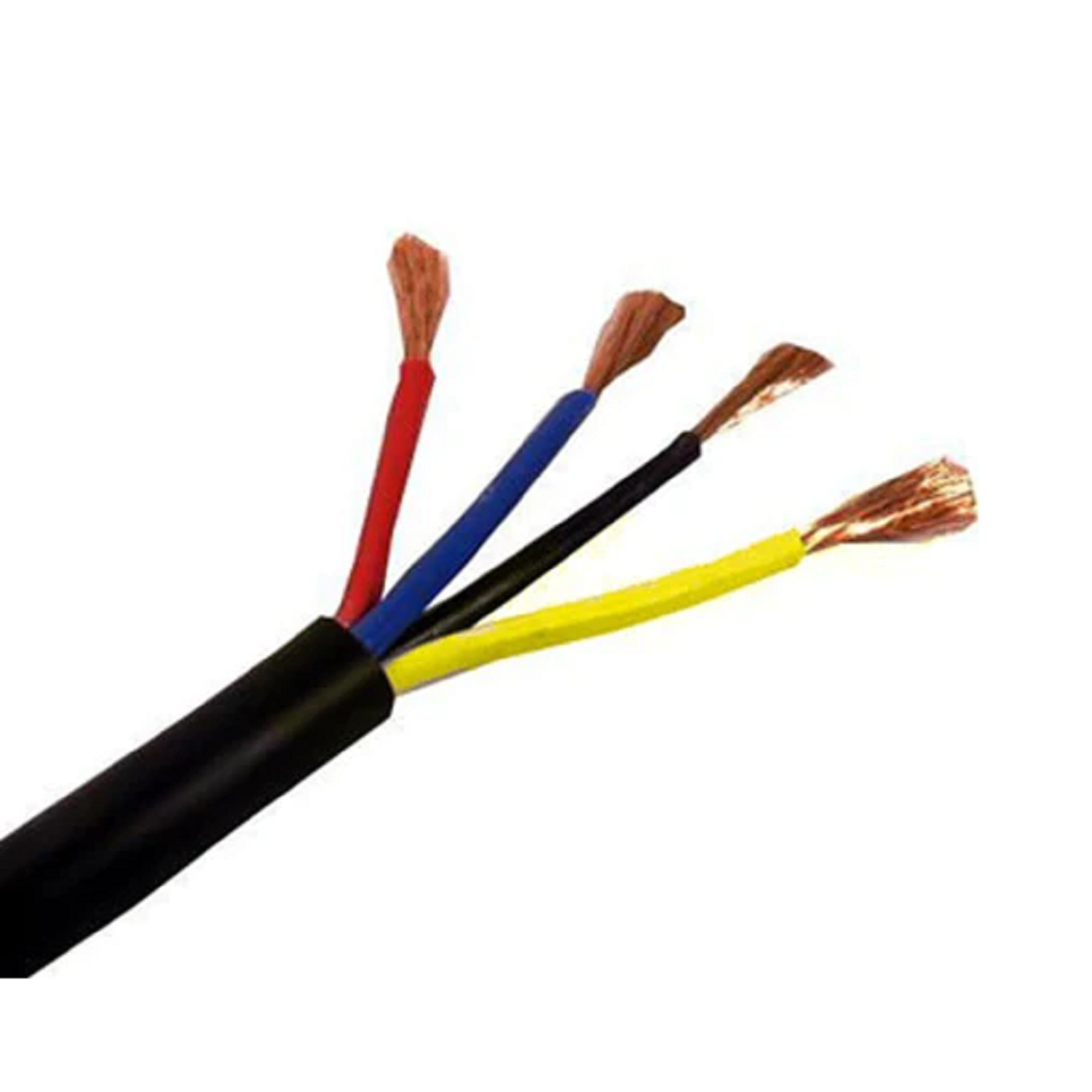 4.0 Sqmm Polycab Copper Flexible Cable (11 KV) With PVC Insulated Sheathed - Black