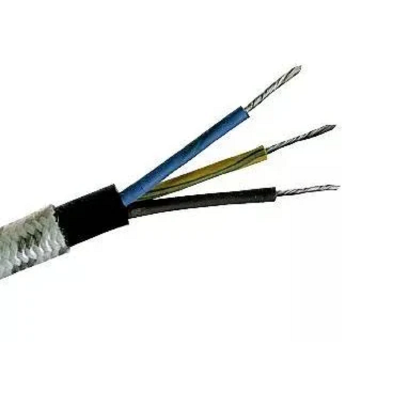 1.5 Sqmm Polycab Copper Flexible Cable (11 KV) With PVC Insulated Sheathed - Black