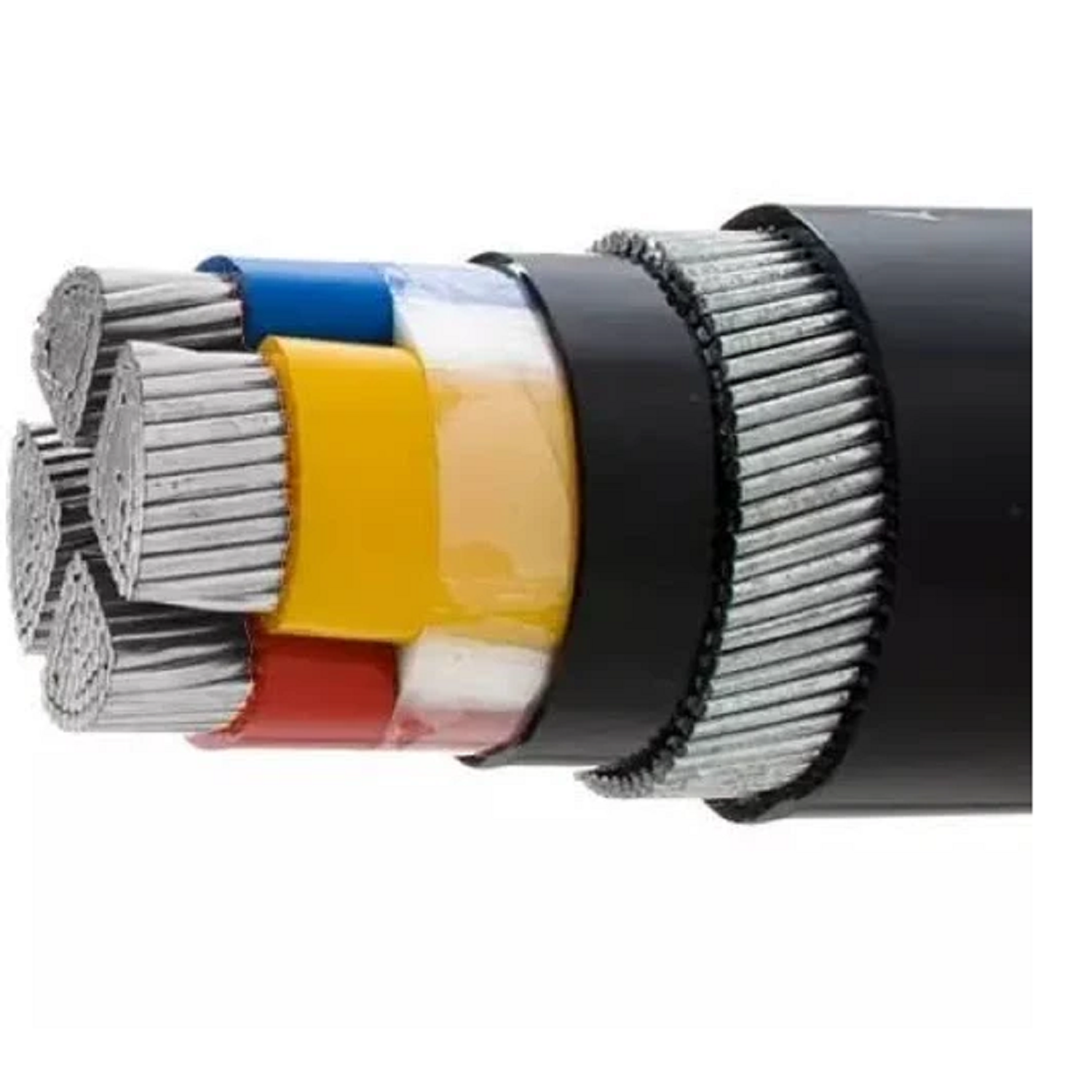 150 Sqmm Polycab Aluminium Armoured Cable (11 KV) For Domestic 38 Industrial Use Round Shape