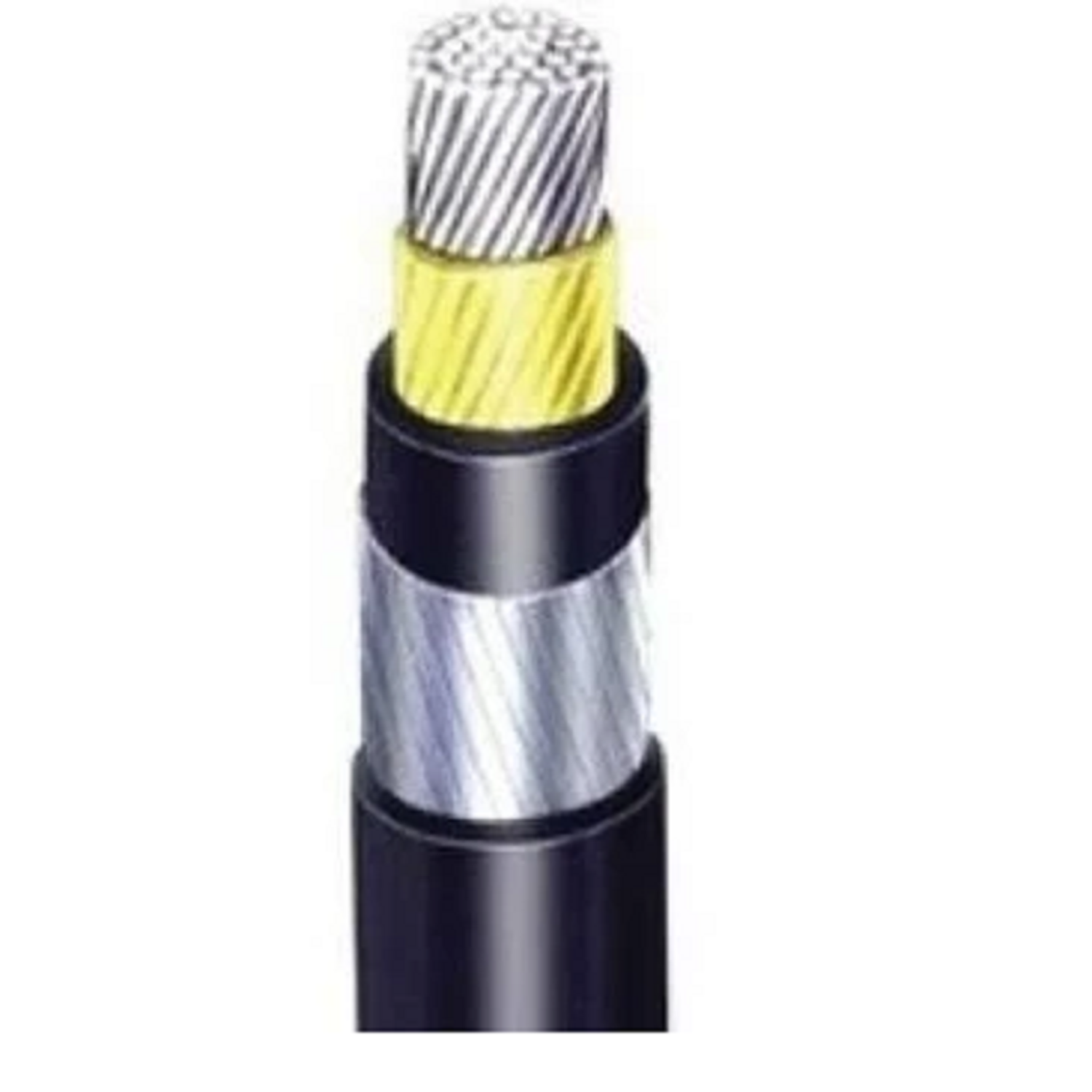 25 Sqmm Polycab Aluminium Armoured Cable (11 KV) For Domestic 38 Industrial Use Round Shape