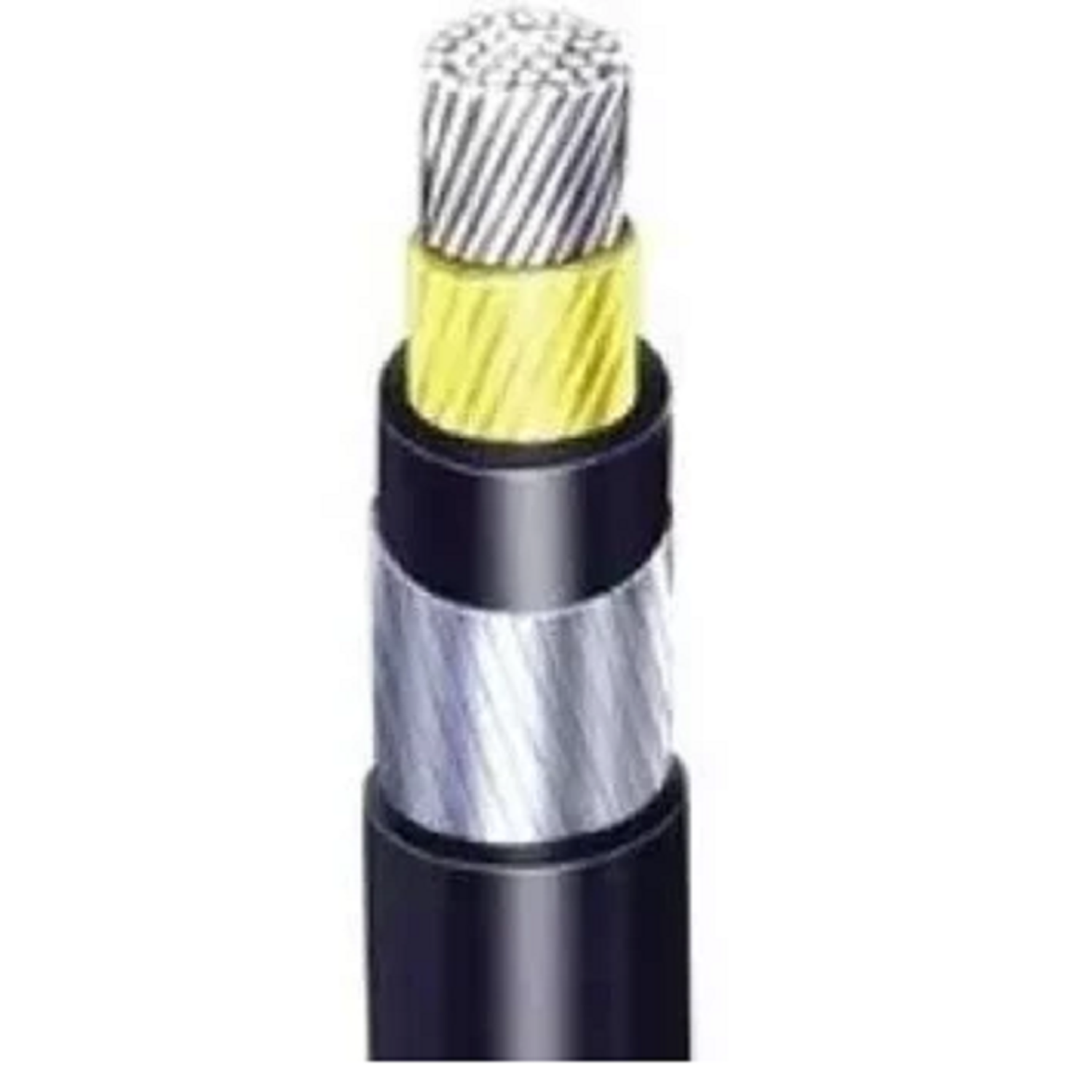 35 Sqmm Polycab Aluminium Armoured Cable (11 KV) For Domestic 38 Industrial Use Round Shape