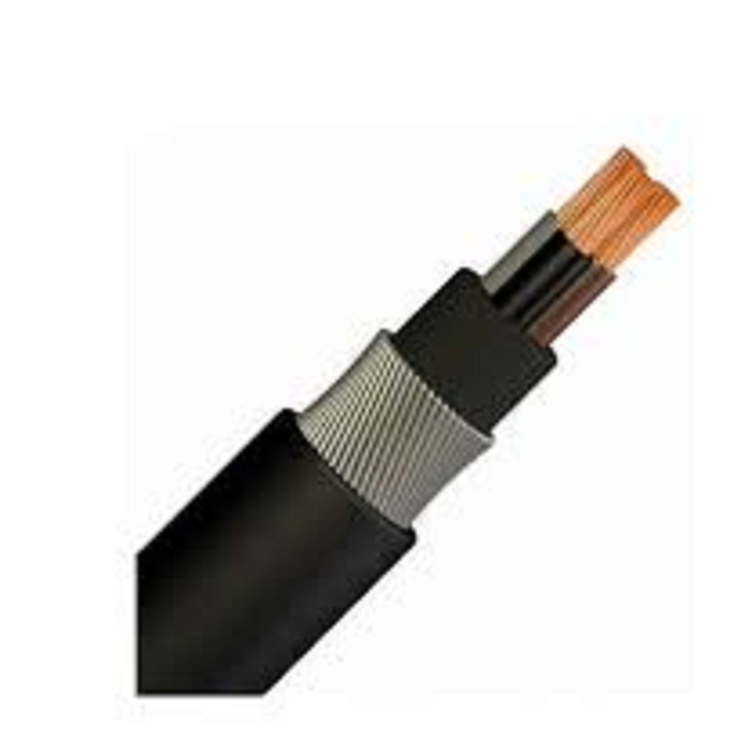 6.0 Sqmm Polycab Copper Armoured Cable (11 KV) Round Shape For Domestic 38 Industrial Uses