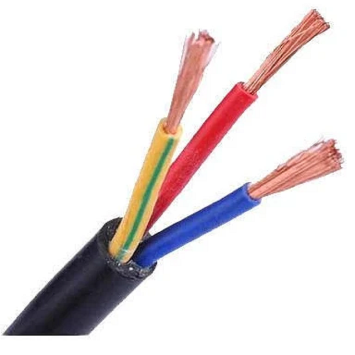 25 Sqmm Polycab Copper Flexible Cable (11 KV) With PVC Insulated Sheathed - Black