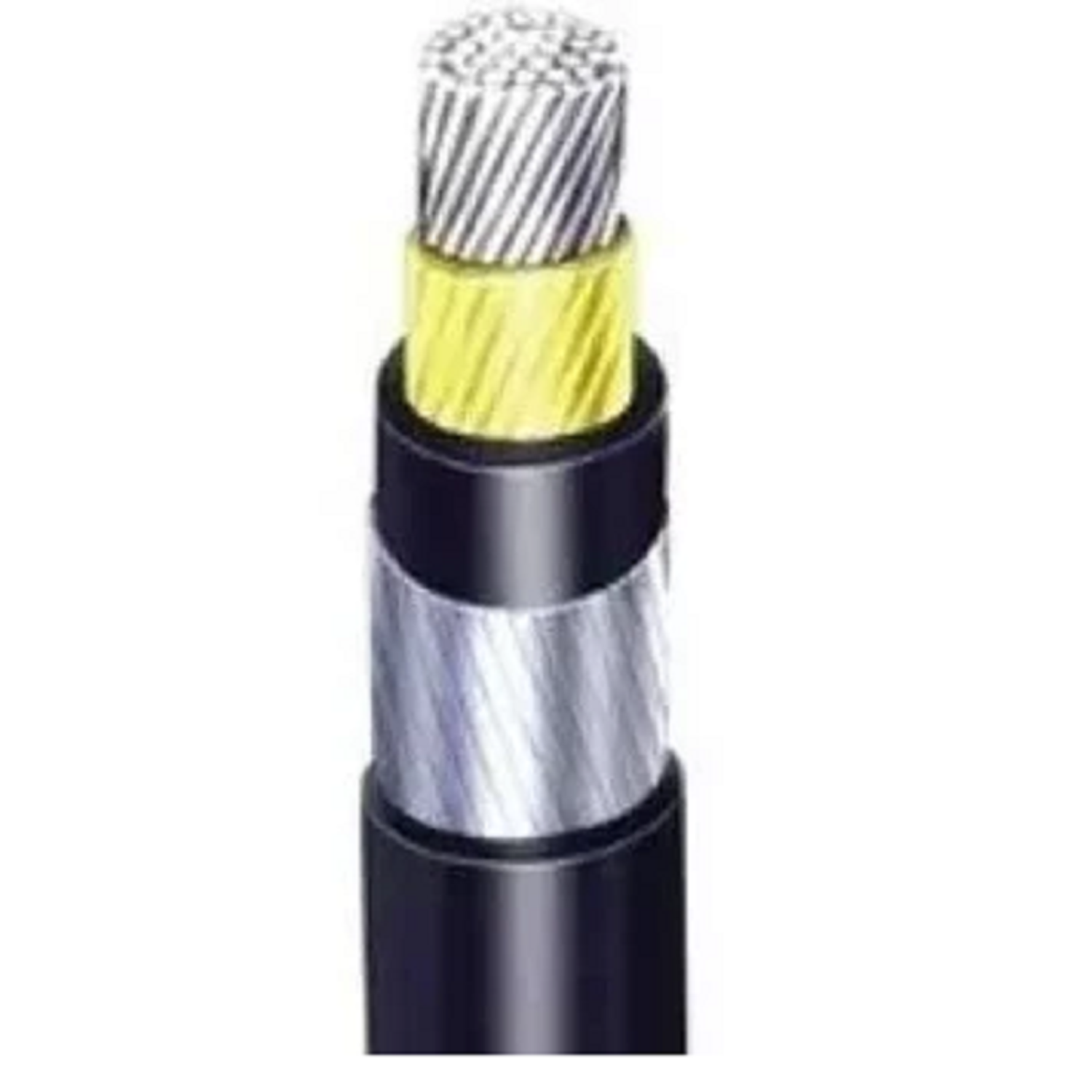 95 Sqmm Polycab Aluminium Armoured Cable (11 KV) For Domestic 38 Industrial Use Round Shape