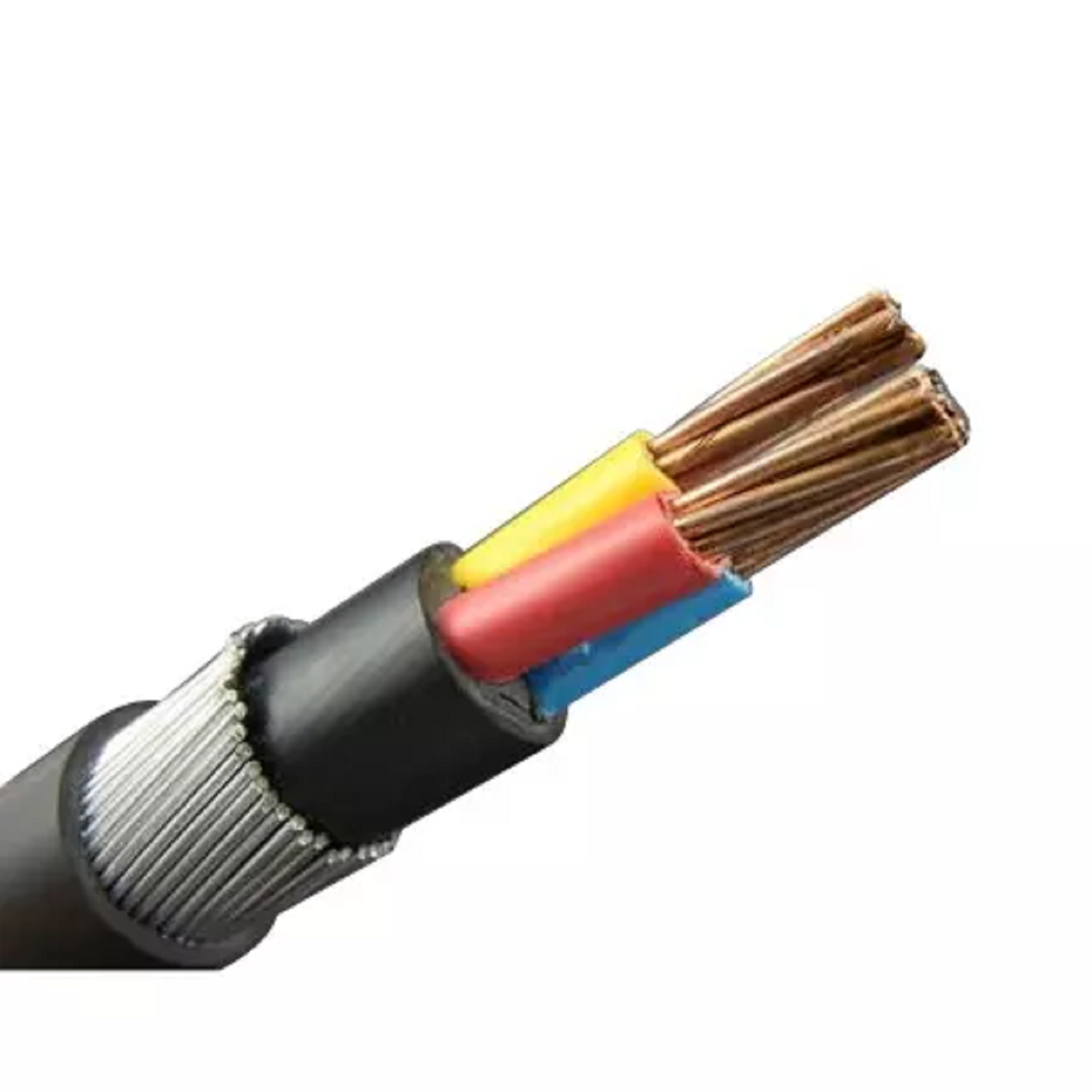 95 Sqmm Polycab Copper Armoured Cable (11 KV) Round Shape For Domestic 38 Industrial Uses